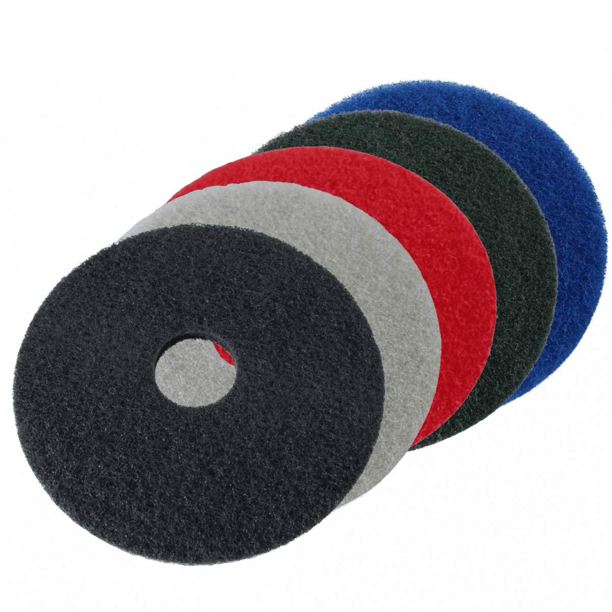 Superpads in schwarz, weiß, blau, rot, grün