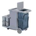 Abschließbarer Reinigungs- & Materialwagen