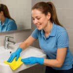 FiberFresh Microfasertuch 40x40cm 300gsm Premium – Bild 6