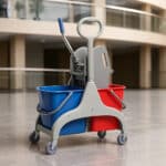 Doppelfahreimer mit Mopp-Presse | Profi Nassreinigung – Bild 2